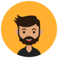 —Pngtree—cartoon man avatar with beard_8515516